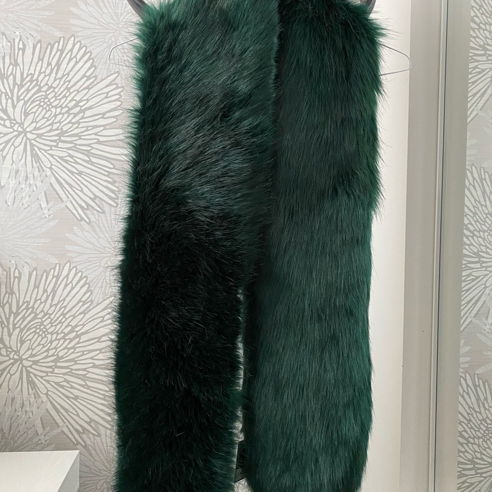 Forever 21 Green Faux Fur Accessory
